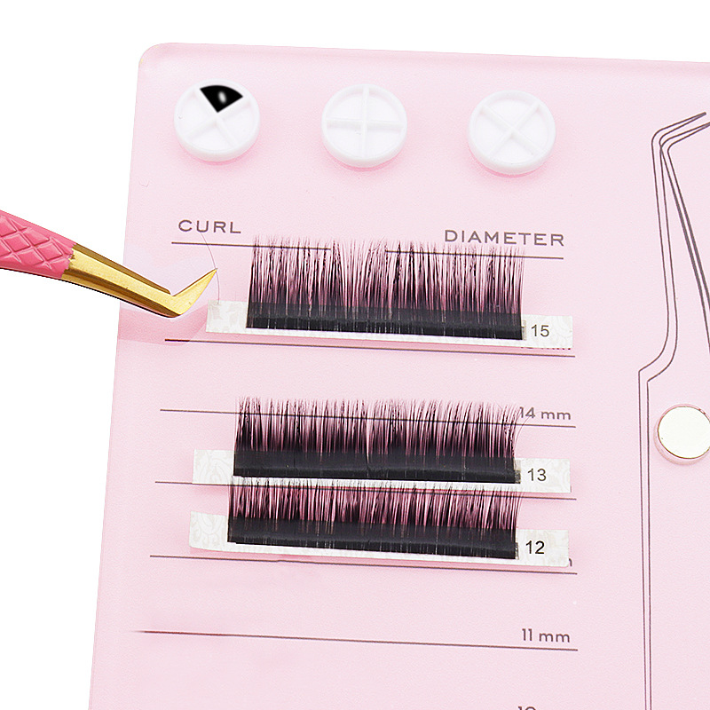 Eyelash Extension Menu - False Lashes Tray Display Board Eyelash