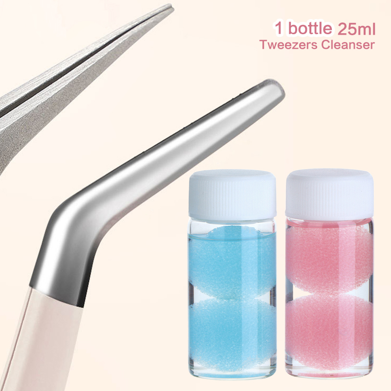 Eyelashes Tweezers Cleaner Las - Eyelash Extension With Glue recension och pris