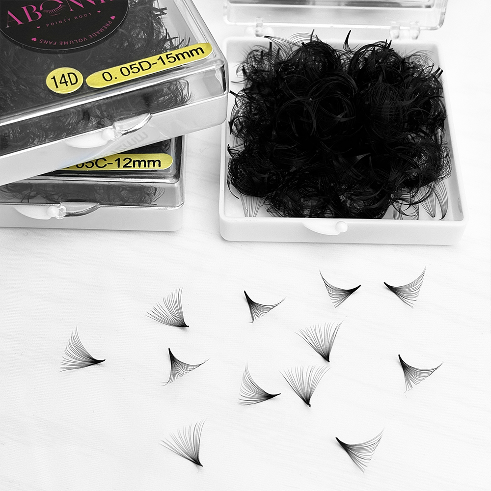 Abonnie 14d Premade Fan Pointy - Mega Volume Lash recension och pris