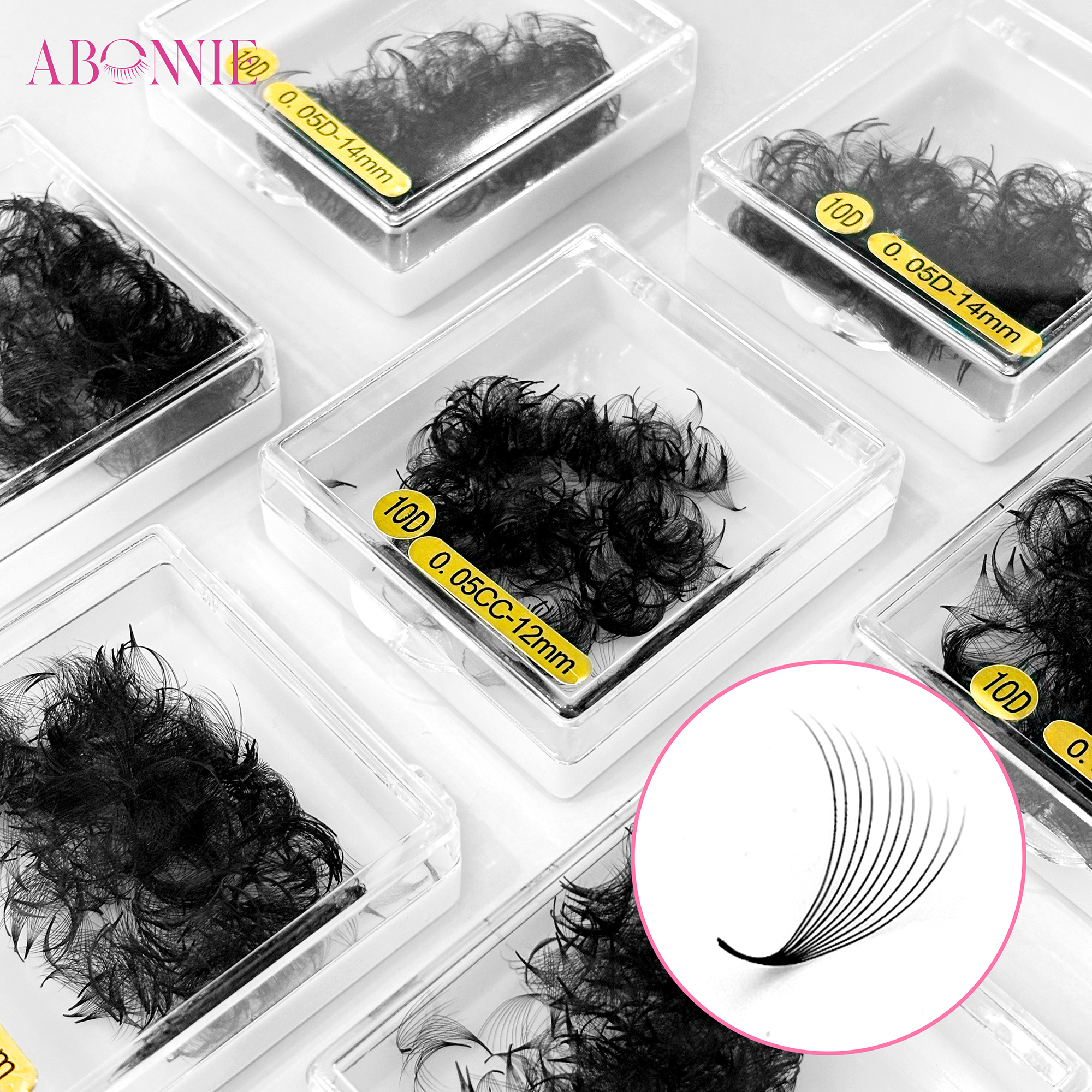 Abonnie 14d Premade Fan Pointy - Mega Volume Lash recension och pris