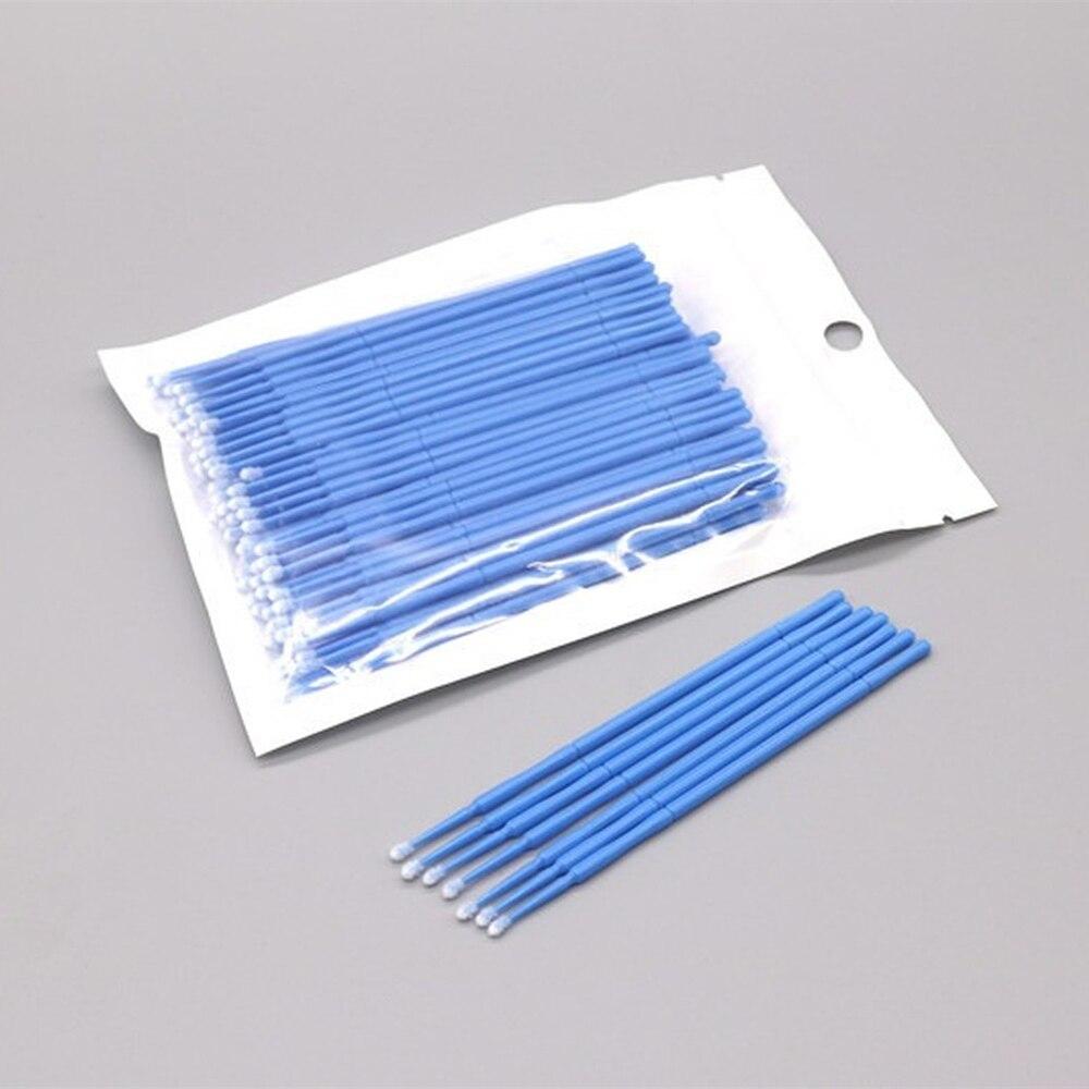 100pcs/lot Micro Brushes Make  - Eyelash Extension With Glue recension och pris