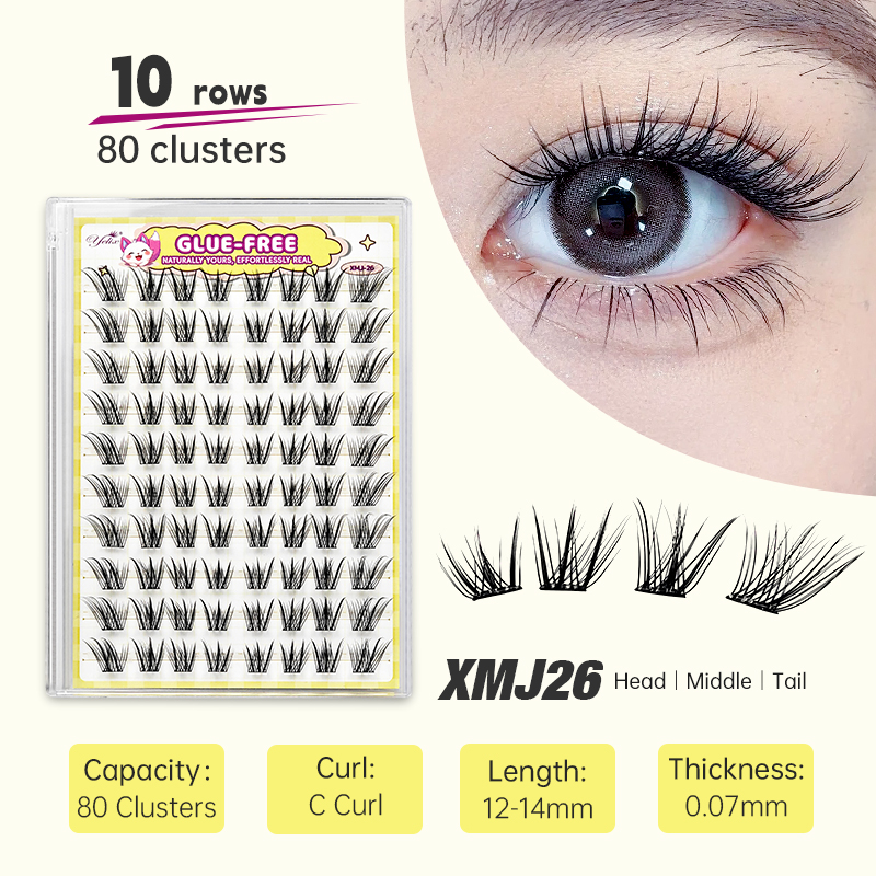 Yelix Fox-style Side Flying Ey - Eyelash Extension With Glue recension och pris