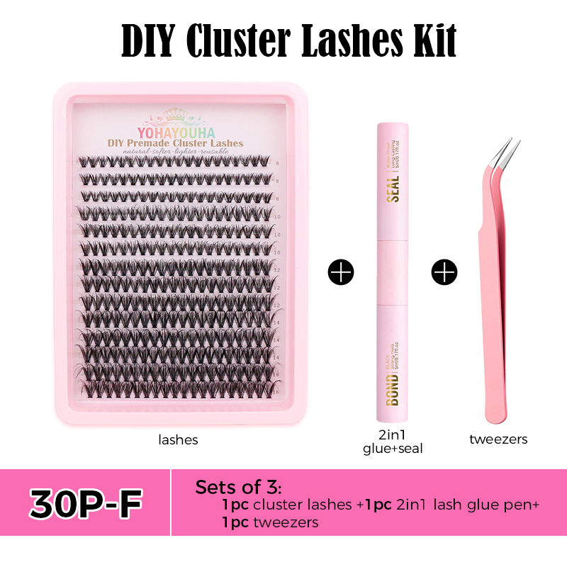 Abestyou Set of 3 Curl d 280pc - Lash Extension Tweezers recension och pris