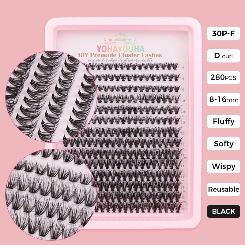 Abestyou Set of 3 Curl d 280pc - Lash Extension Tweezers recension och pris