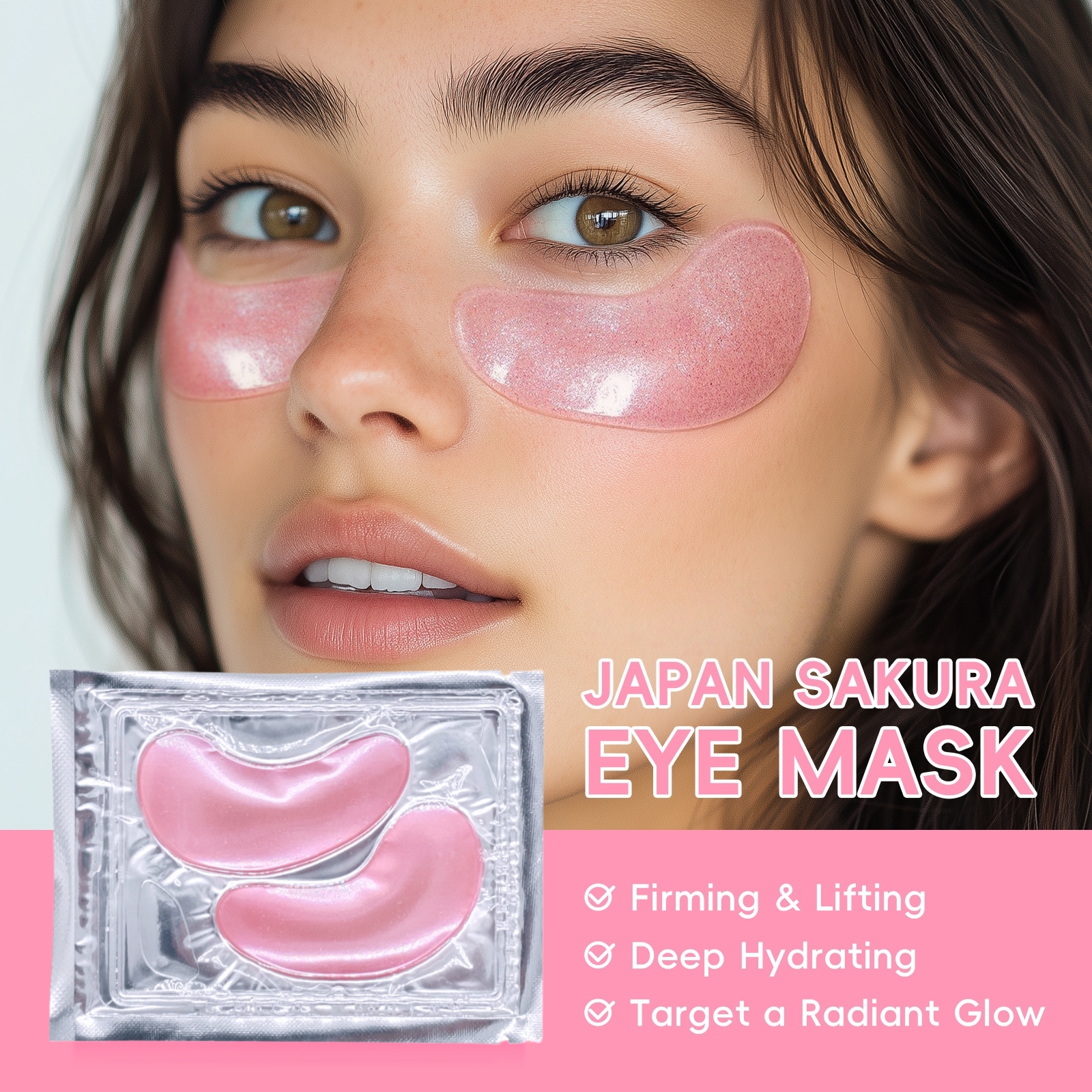 Collagen Water Soluble Eye Mas - Eye Pad Collagen recension och pris