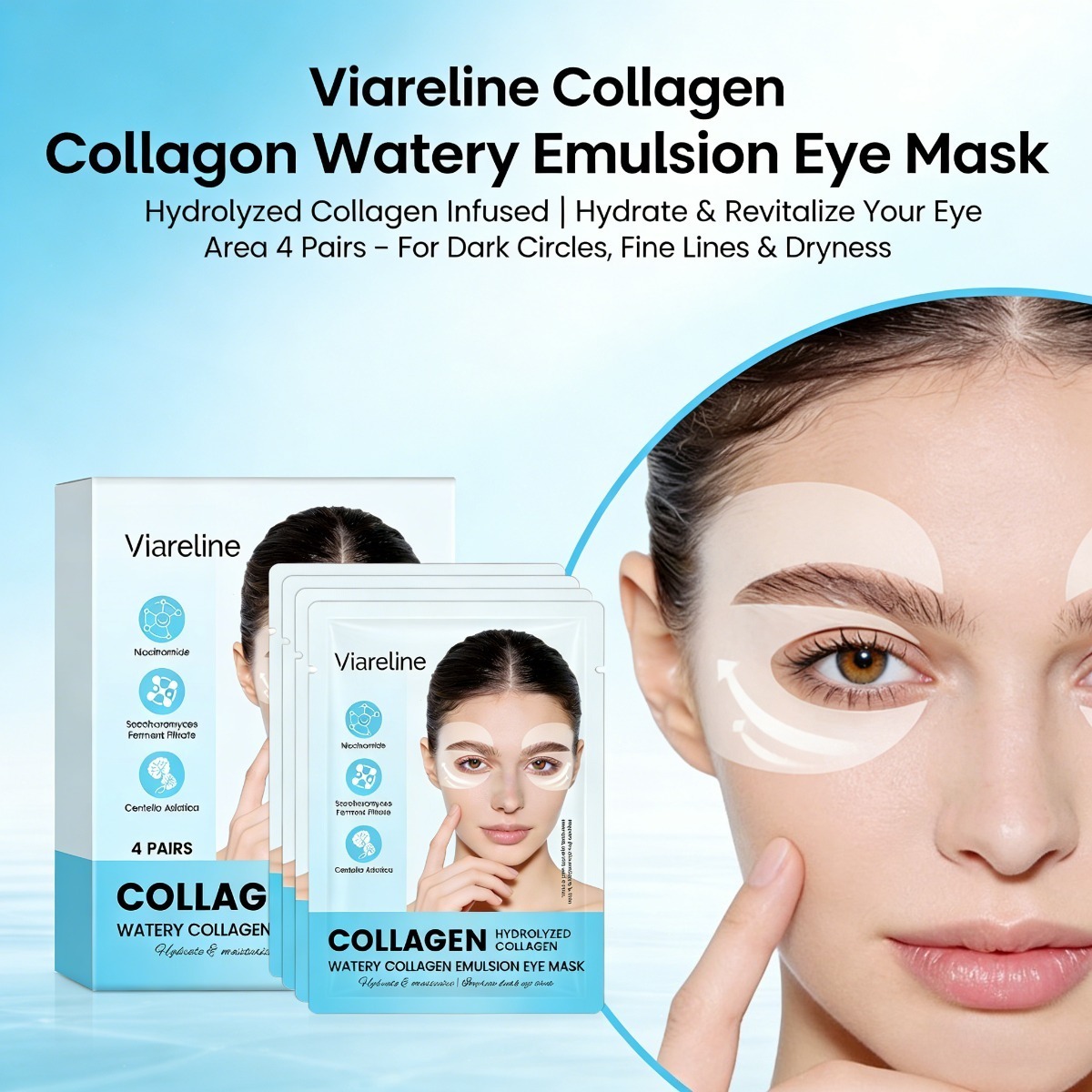 Collagen Eye Patches Reduce Fi - Eye Pad Collagen recension och pris