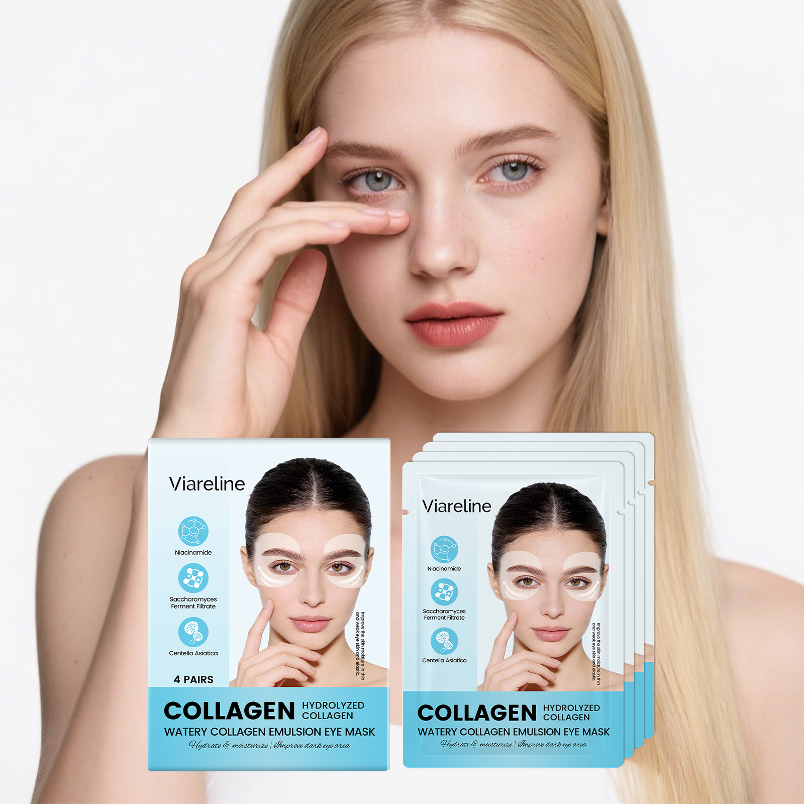 Collagen Eye Patches Reduce Fi - Eye Pad Collagen recension och pris