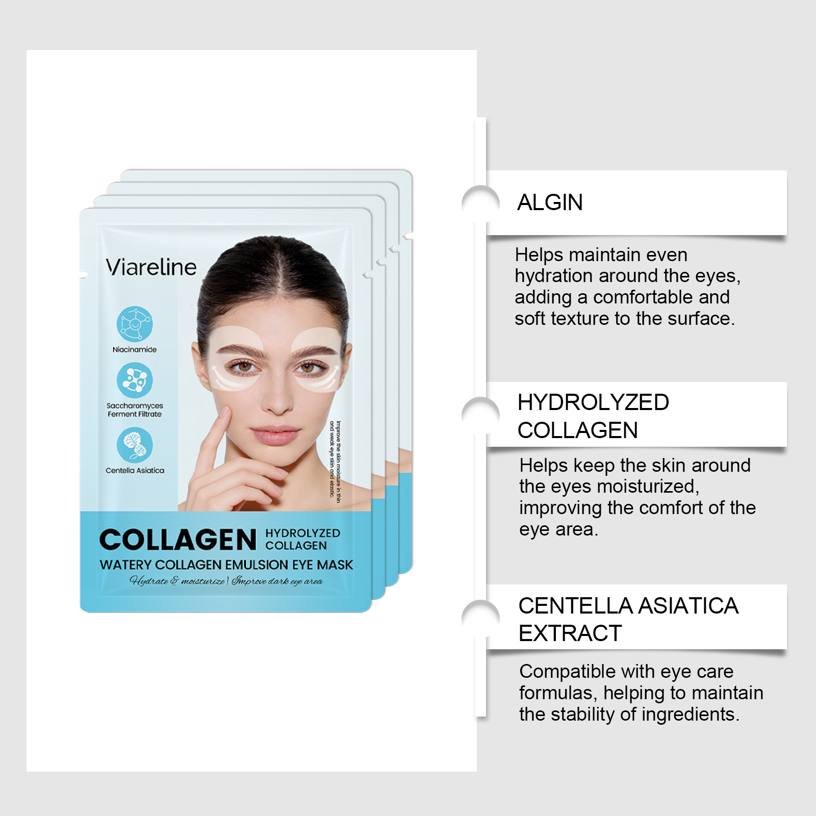 Collagen Eye Patches Reduce Fi - Eye Pad Collagen recension och pris