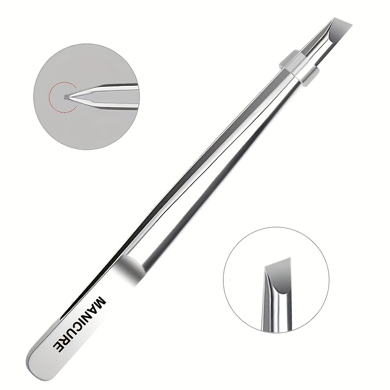 Stainless Steel Slant Tweezers - Lash Extension Tweezers recension och pris