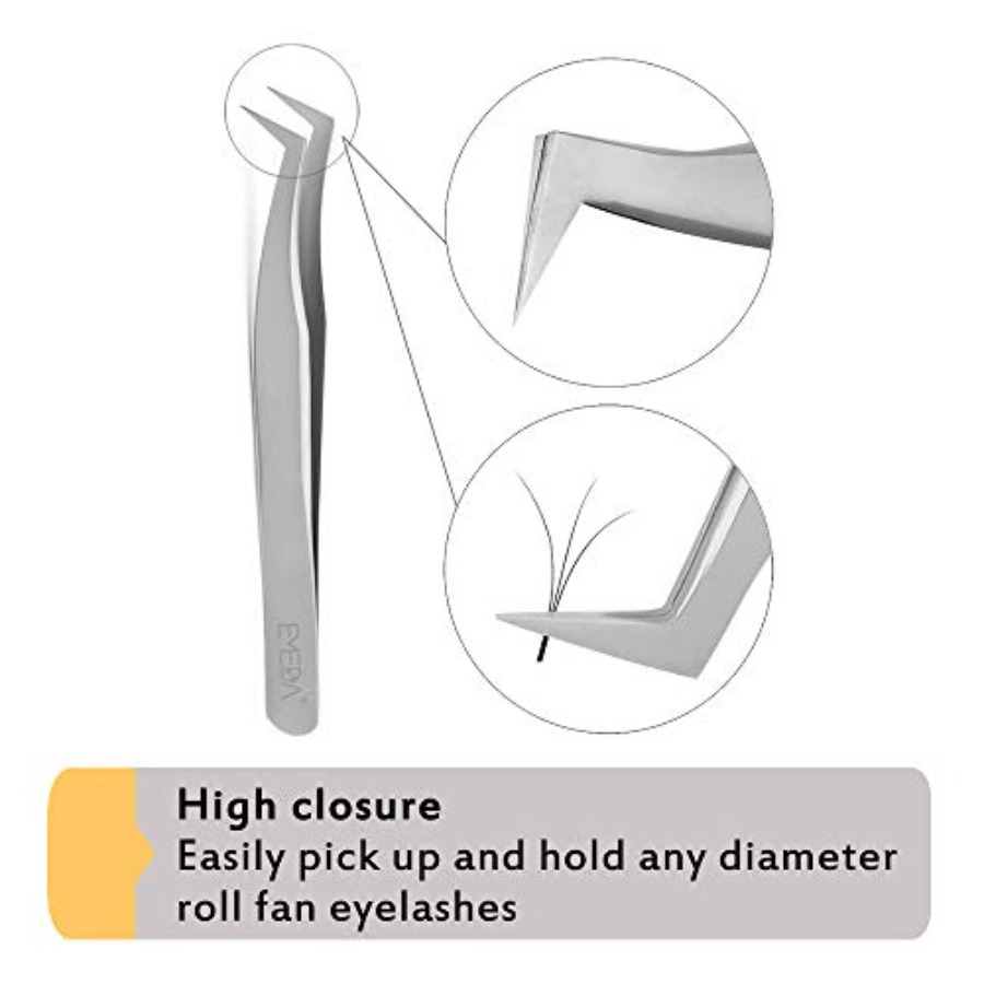 Eyelash Extension Tweezers for - Lash Extension Tweezers recension och pris