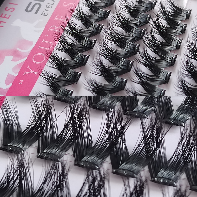 SEEDEW 3D V-shaped Thick False - Eyelash Extension With Glue recension och pris