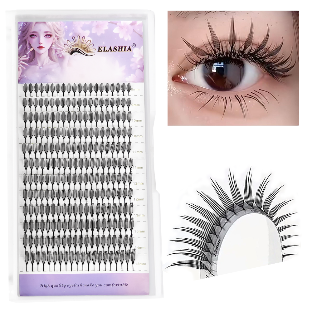 Anime-Style Ethereal Floral La - Eyelash Extension Wet Look recension och pris