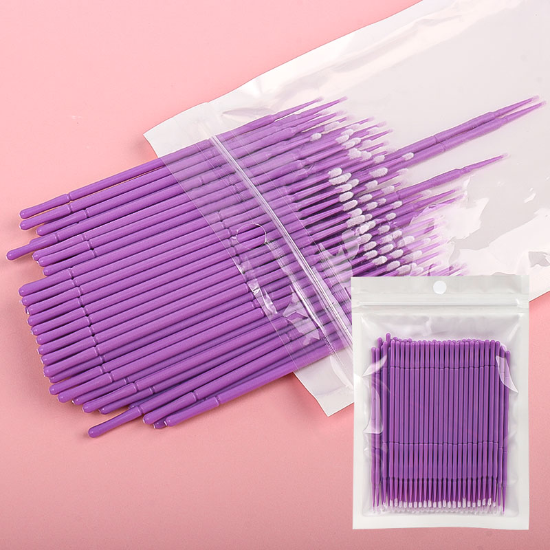 100PCS/Bag Bamboo Eyelash Exte - Eyelash Extension With Glue recension och pris