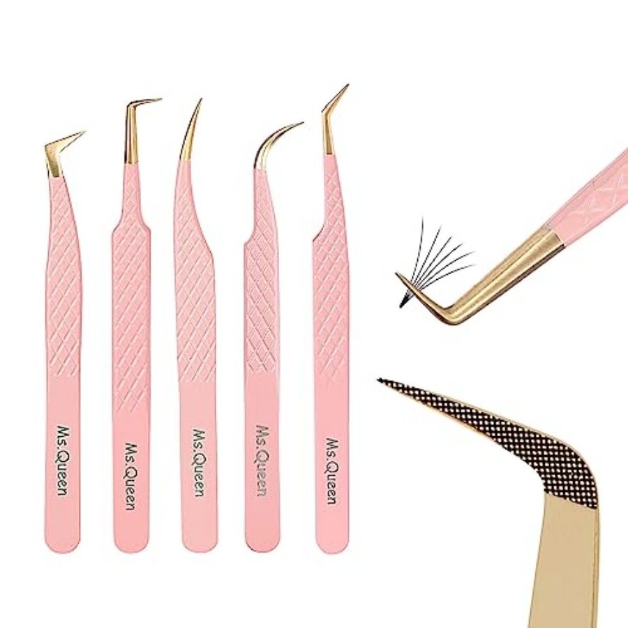 Eyelash Extension Tweezers Set - Mega Volume Lash recension och pris