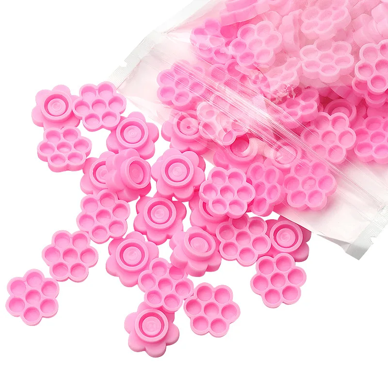 Wholesale 100 Pcs Pink Graftin - Eyelash Extension Guide recension och pris