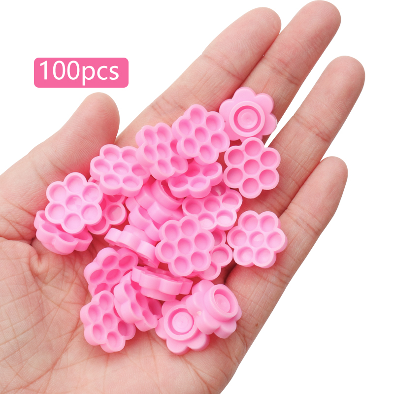 Wholesale 100 Pcs Pink Graftin - Eyelash Extension Guide recension och pris