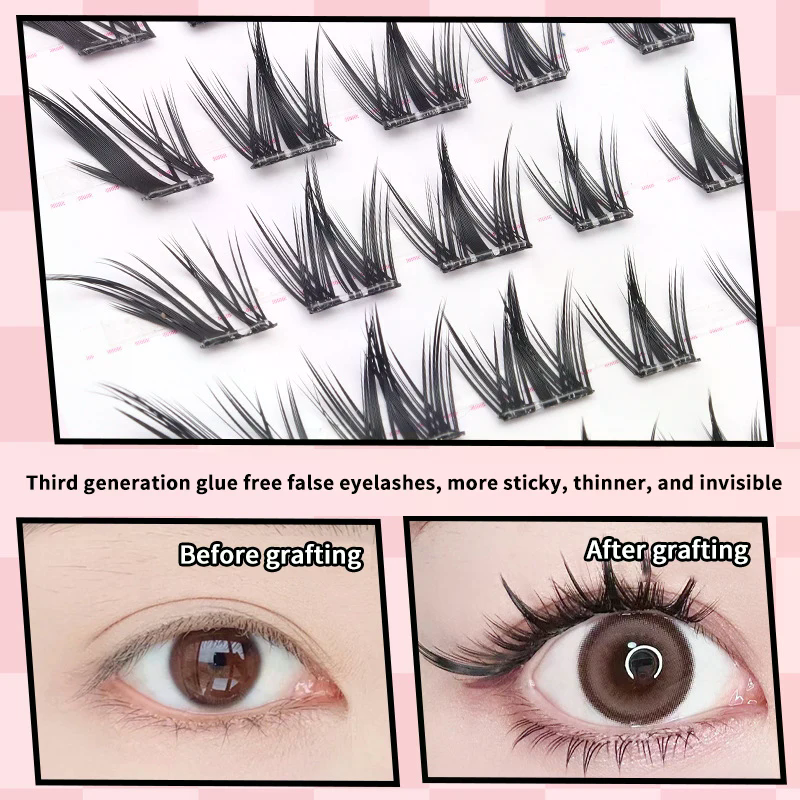 Voluminous No Need Glue Self-a - Eyelash Extension With Glue recension och pris