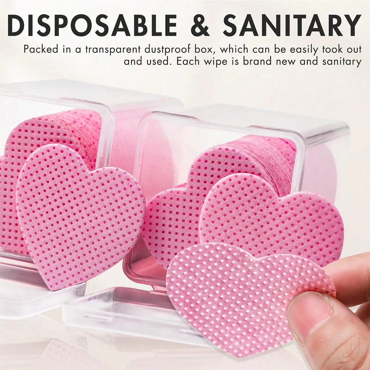 LINMANDA 200 Pieces of Lint-Fr - Eyelash Extension With Glue recension och pris