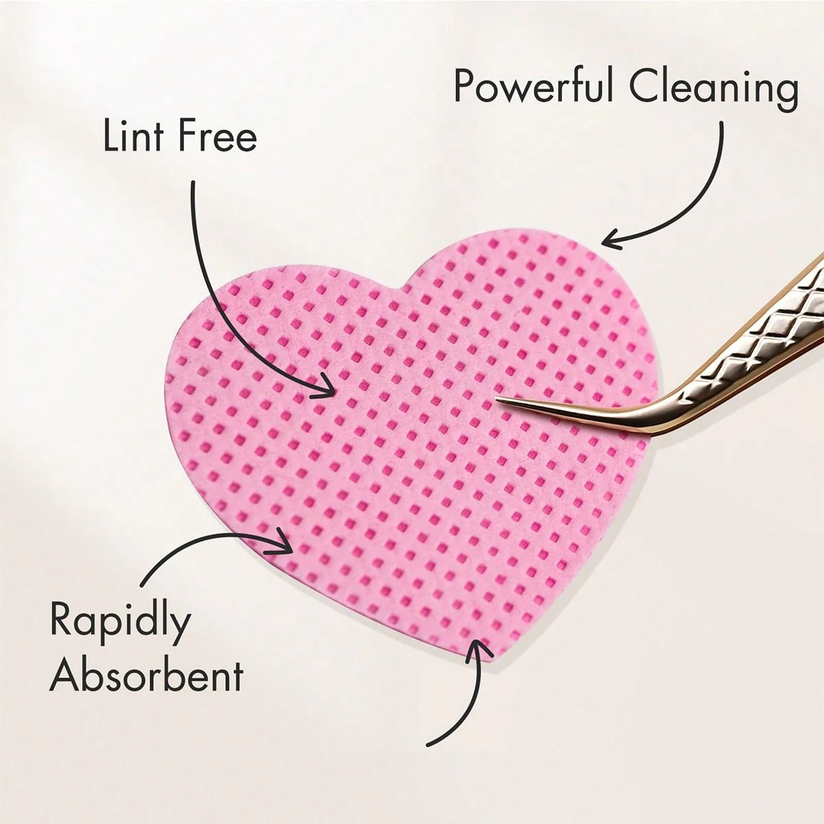 LINMANDA 200 Pieces of Lint-Fr - Eyelash Extension With Glue recension och pris