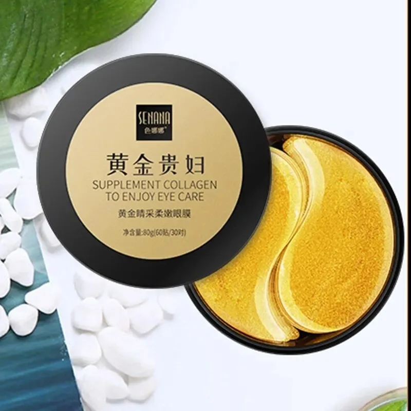 60pcs Golden Moisturizing Eye  - Eye Pad Collagen recension och pris