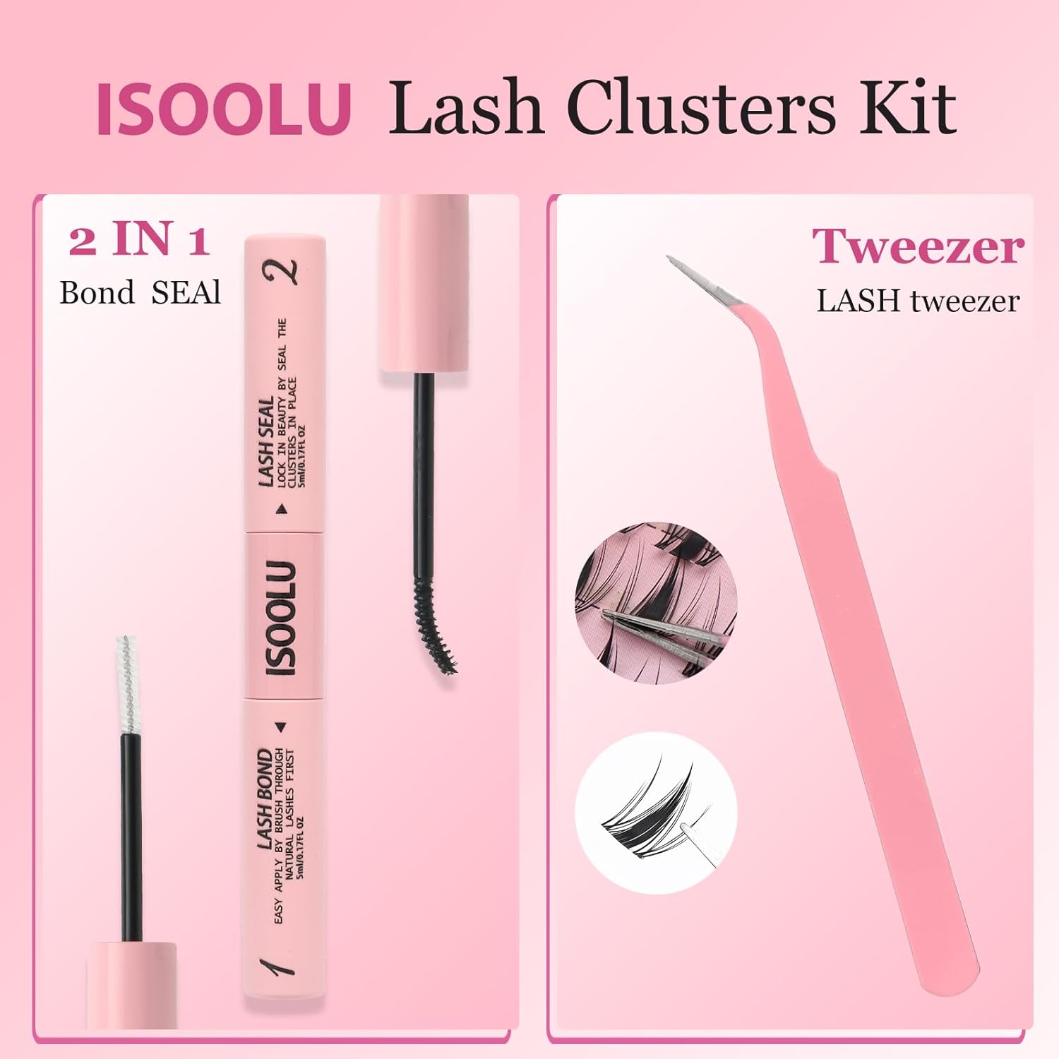 Lash Clusters Manga Individual - Eyelash Extension Wet Look recension och pris