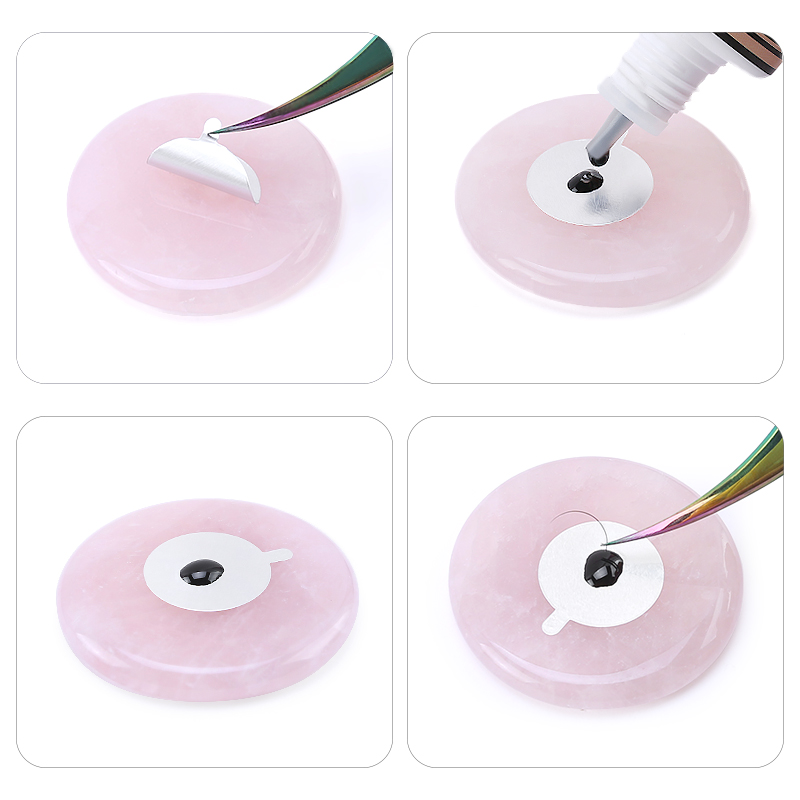 Glue Pallet Eyelashes Extensio - Eyelash Extension Guide recension och pris
