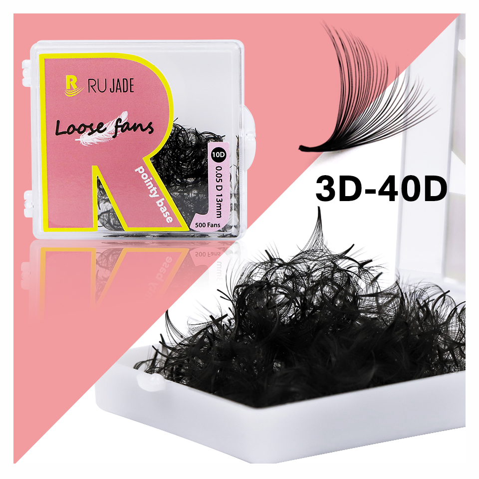 RUJADE 6D 8D Loose Fans Lashes - Mega Volume Lash recension och pris