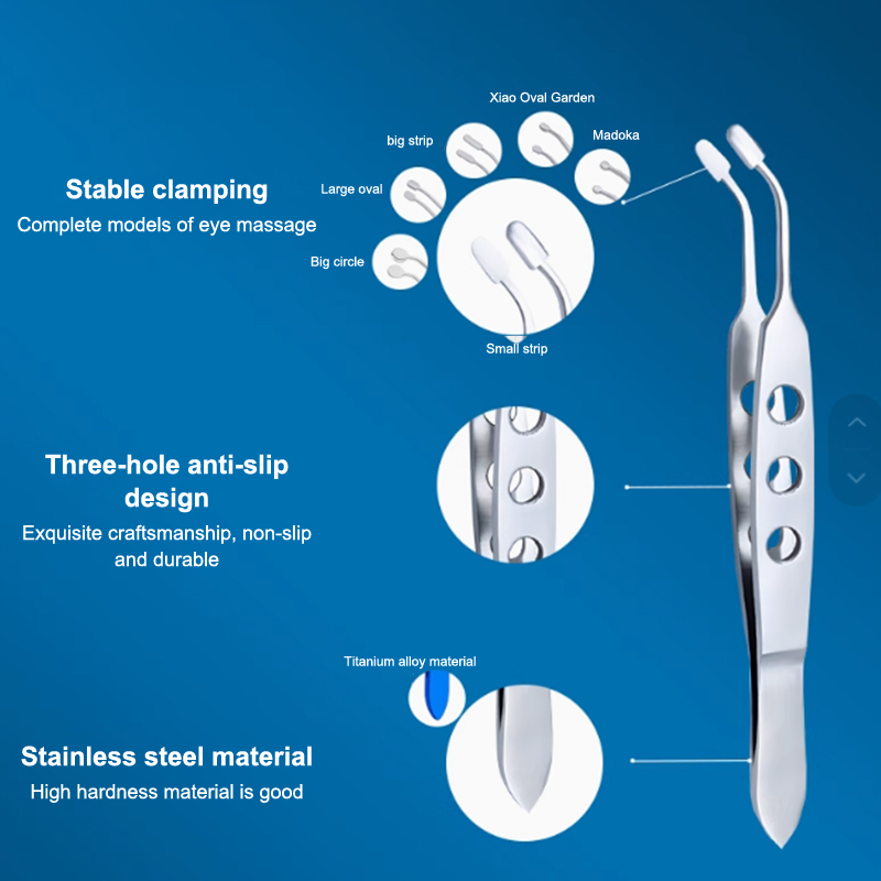 Eyelid Tweezers Meibomian Glan - Lash Extension Tweezers recension och pris