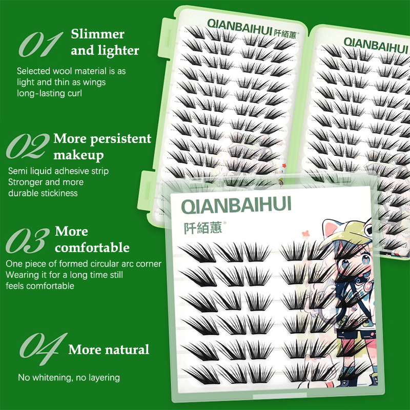 6/28 Rows Large Capacity Taper - Eyelash Extension Individual recension och pris