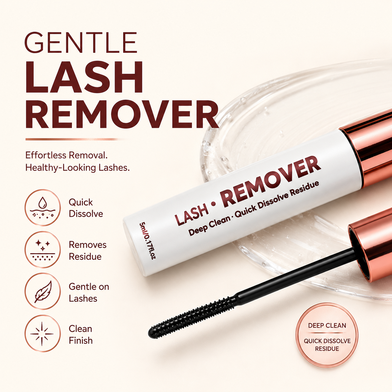 2 in 1 Cluster Lash Bond and R - Eyelash Extension Gel Remover recension och pris