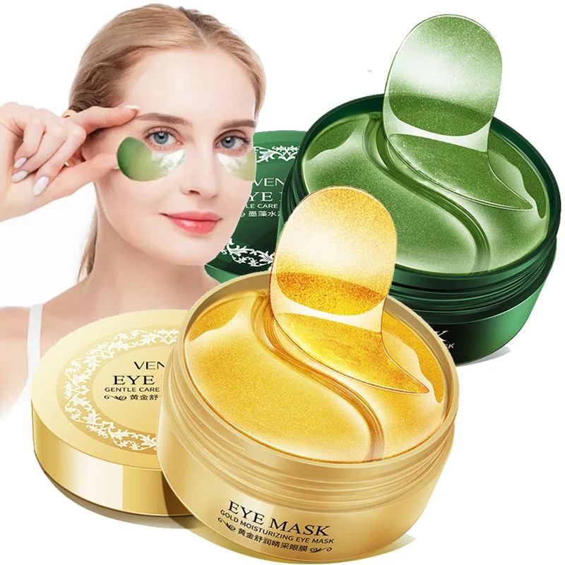 60Pcs/Box Seaweed Gold Collage - Eye Pad Collagen recension och pris