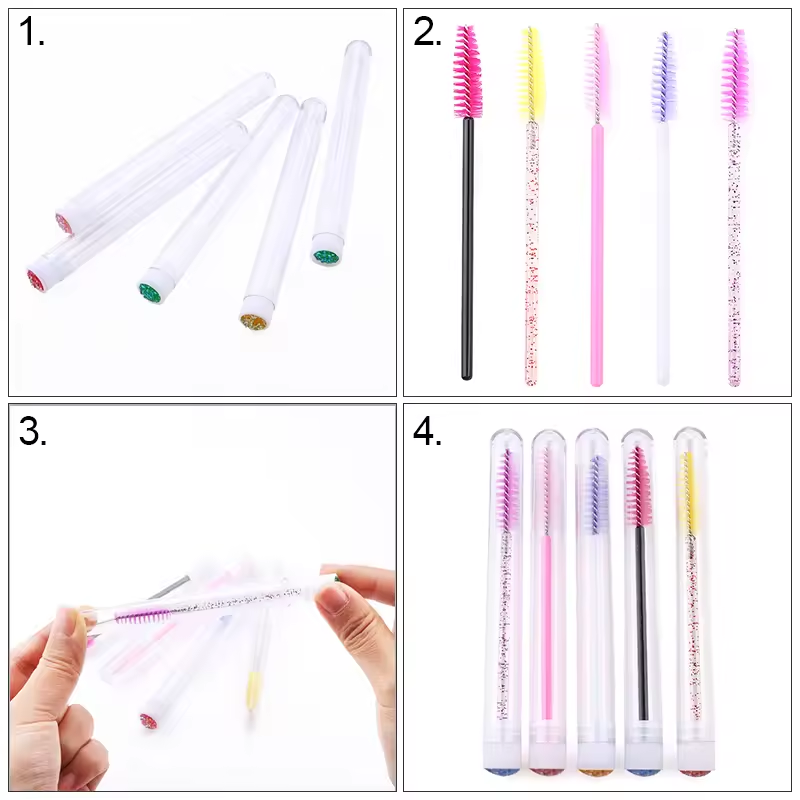 Eyelash Brush Tube With Eyebro - Eyelash Extension Guide recension och pris