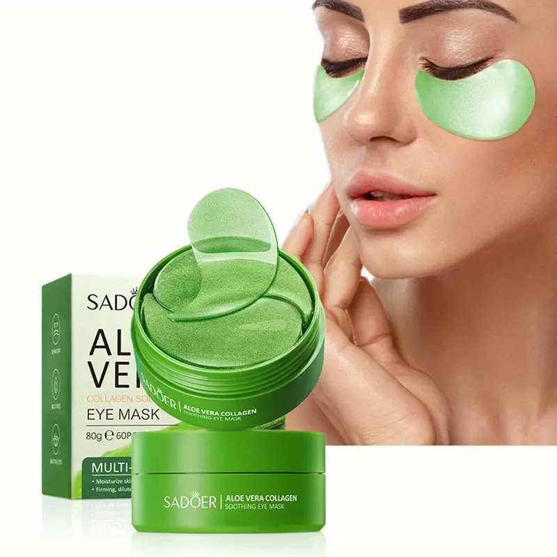 60 Pieces of Aloe Vera Collage - Eye Pad Collagen recension och pris