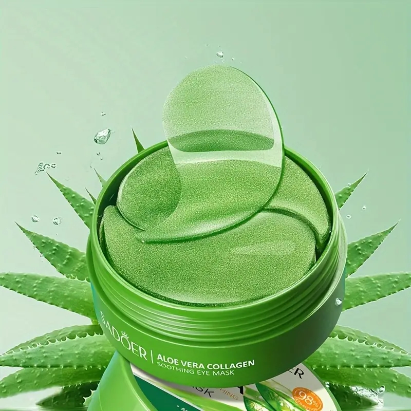 60 Pieces of Aloe Vera Collage - Eye Pad Collagen recension och pris