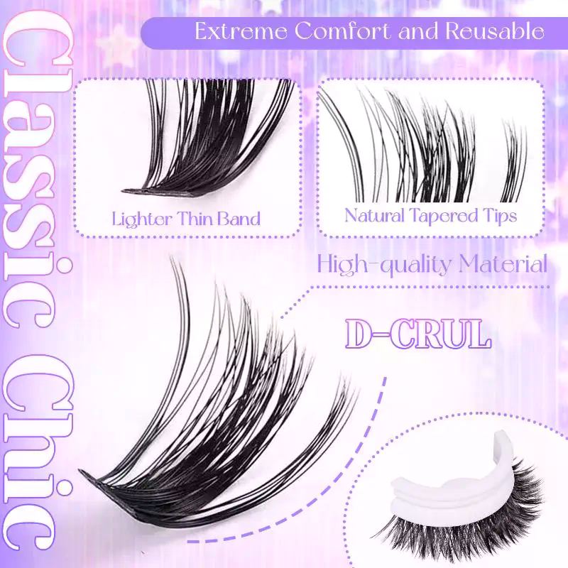 Lashes Cluster DIY Lash Extens - Eyelash Extension Individual recension och pris