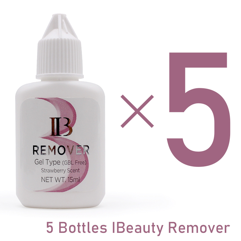 5 Bottles IBeauty Glue Remover - Eyelash Extension Gel Remover recension och pris