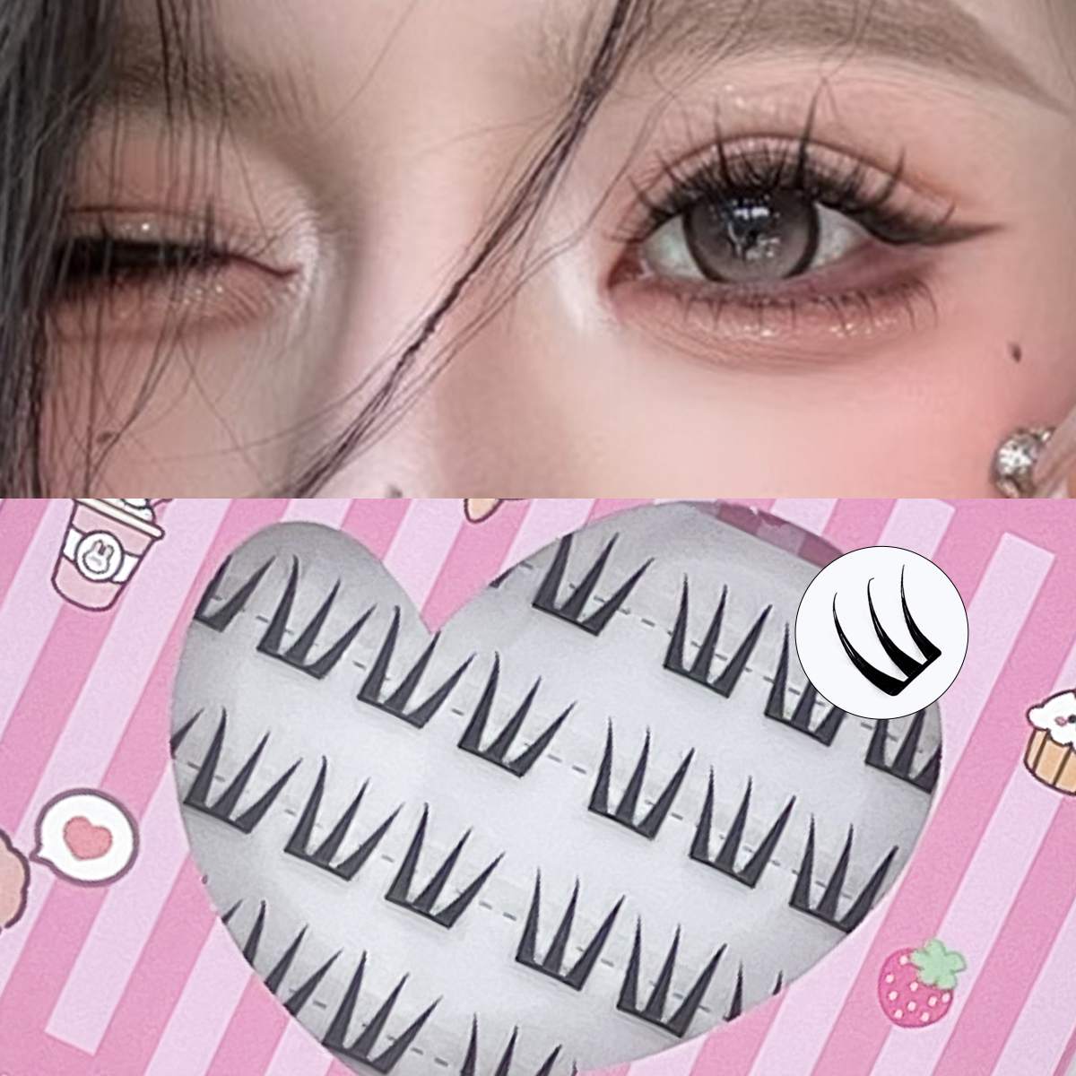 No-Glue Eyelash Clusters Ultra - Eyelash Extension Menu recension och pris
