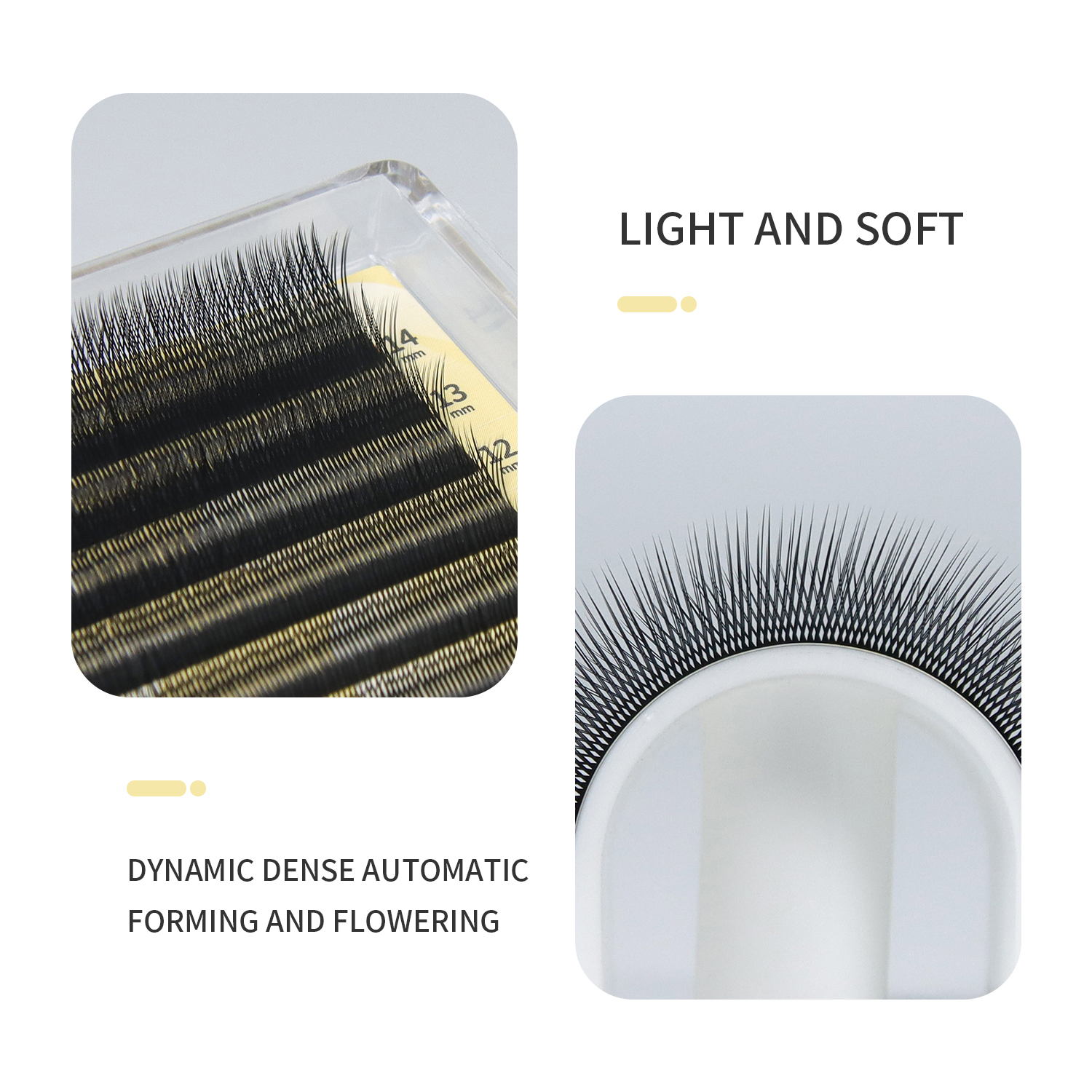 GLAMLASH Flying YY 3DW 4DW 5DW - Mega Volume Lash recension och pris