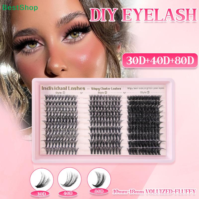 ✂Cluster Lashes Individual Ext - Eyelash Extension Individual recension och pris