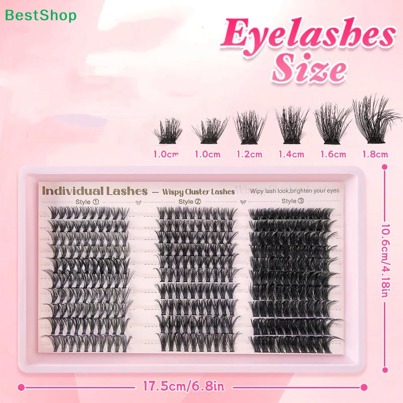 ✂Cluster Lashes Individual Ext - Eyelash Extension Individual recension och pris