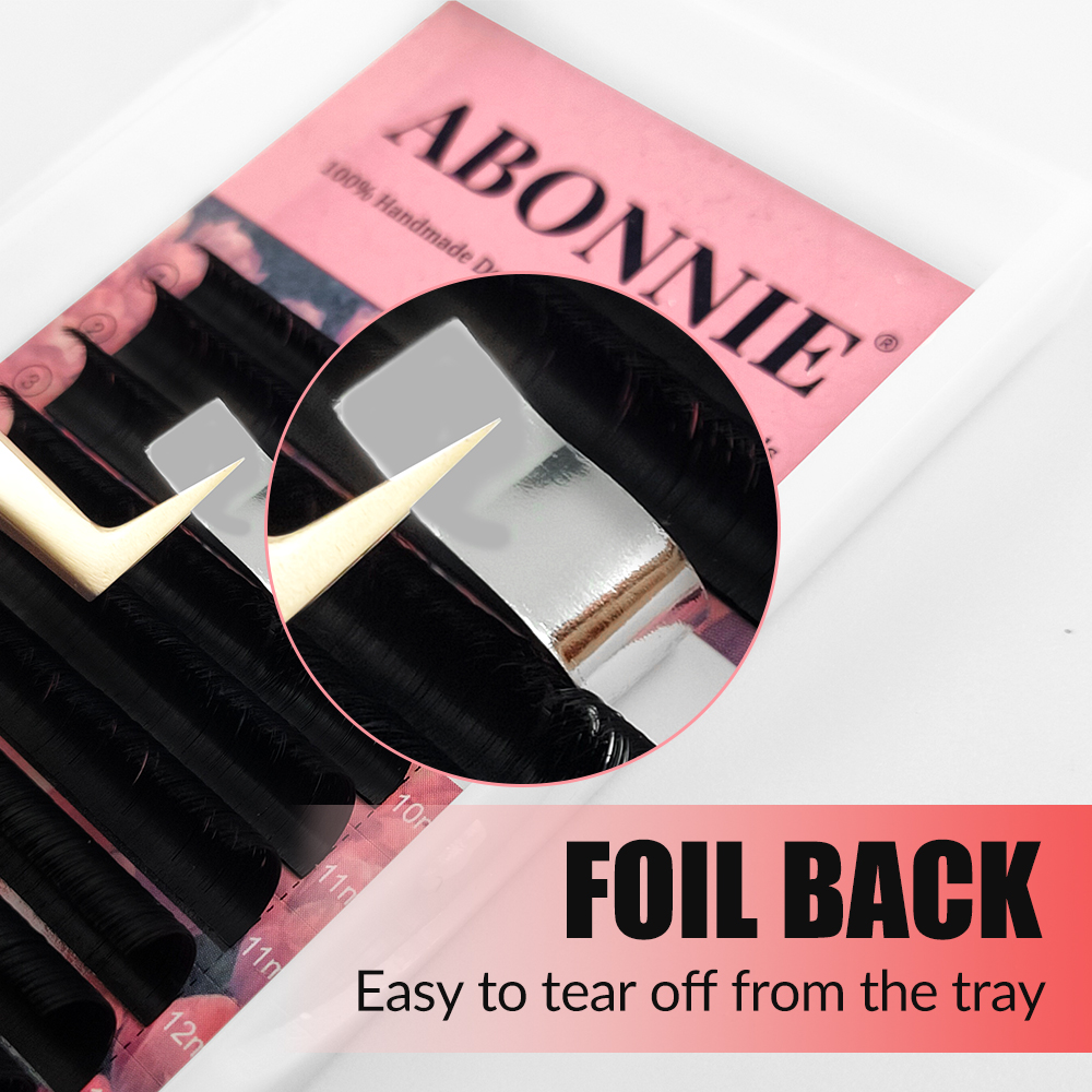 ABONNIE Matte Black Easy Fan L - Mega Volume Lash recension och pris