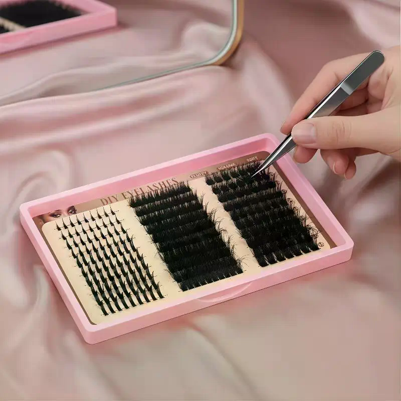 8 25mm Cluster Lashes Kit 260  - Eyelash Extension Individual recension och pris