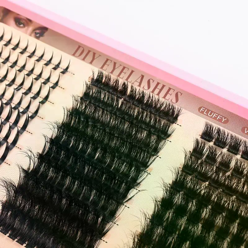 8 25mm Cluster Lashes Kit 260  - Eyelash Extension Individual recension och pris