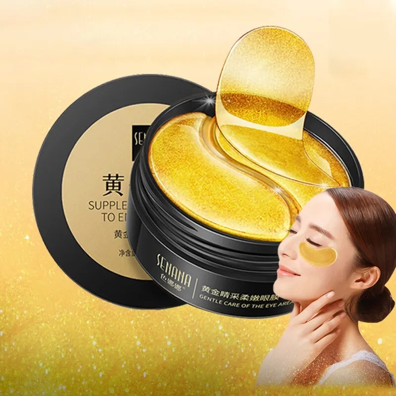 60pcs Golden Moisturizing Eye  - Eye Pad Collagen recension och pris