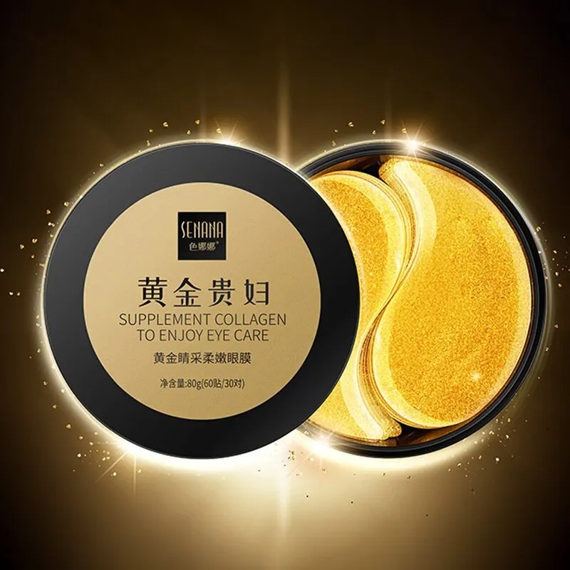 60pcs Golden Moisturizing Eye  - Eye Pad Collagen recension och pris