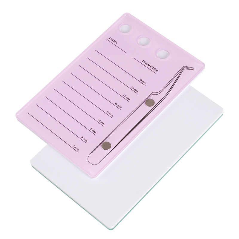 False Lashes Tray Display Boar - Eyelash Extension Menu recension och pris